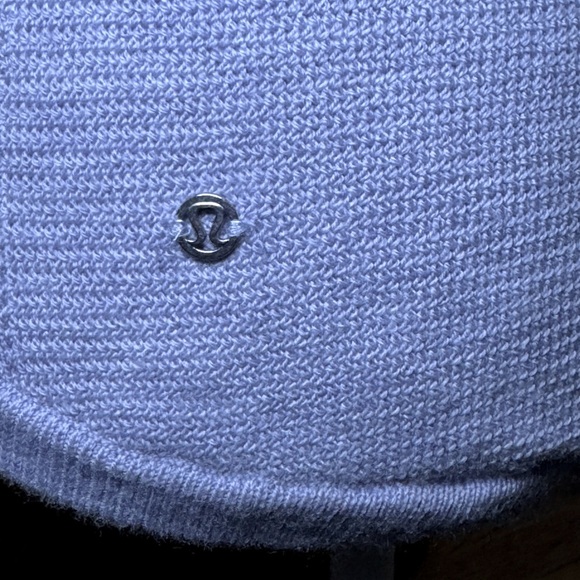 Lululemon Sit In Lotus Sweater Heathered Lilac Women’s size 2 Yoga Travel - Picture 9 of 10